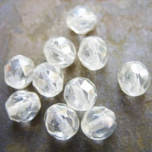 Crystal Luster Czech Crystal Beads 8MM B-4640 image 2