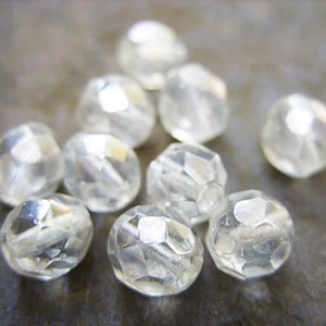 Crystal Luster Czech Crystal Beads 8MM B-4640 image 1