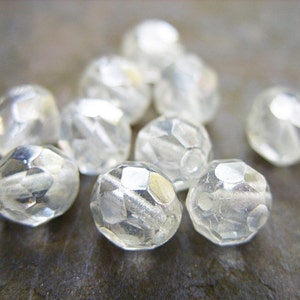 Crystal Luster Czech Crystal Beads 8MM B-4640 image 3