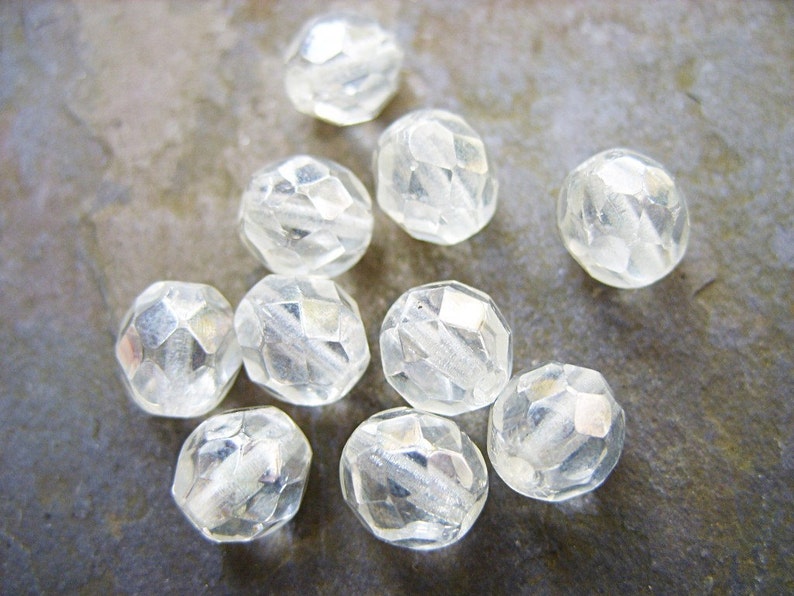 Crystal Luster Czech Crystal Beads 8MM B-4640 image 5