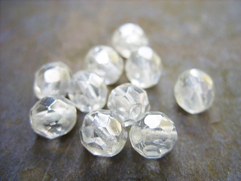 Crystal Luster Czech Crystal Beads 8MM B-4640 image 4