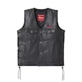 Handmade Western Indian Motorcycle Men's Leather Vest | Distressed Cowboy Vest| product logo