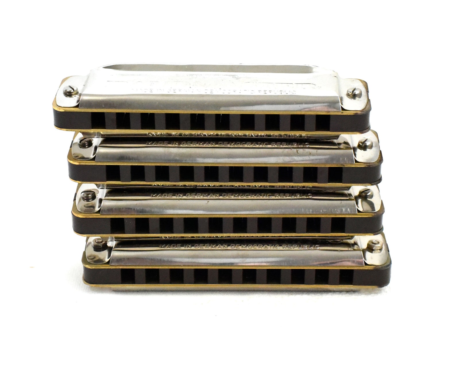 The Bandmaster Harmonica Made in German Democratic Republic Etsy