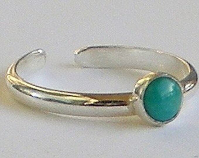 Turquoise Toe Ring Etsy