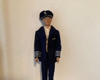 Uniforme de capitaine Ken American Airlines 1964