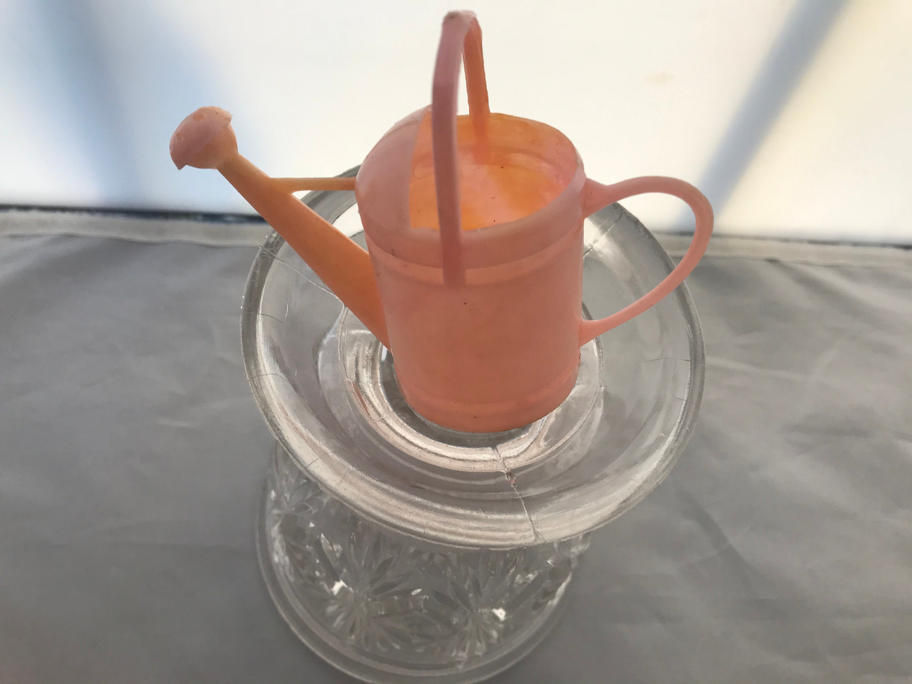 Hard plastic watering cans party favors craft items bridal Etsy