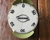 Mirro avocado green kitchen timer