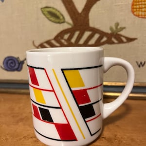 Geometric Mug - Vintage midcentury