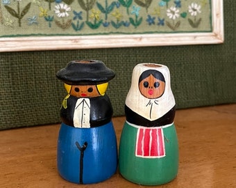 Vintage German toothpick holders - figurines