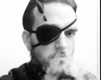 Metal Gear Solid Eye Patch, Leather Eye Patch, Man Eye Patch