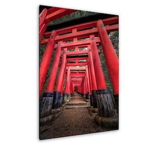 Fushimi Inari Shrine Print Kyoto Sunrise Torii Gates Art