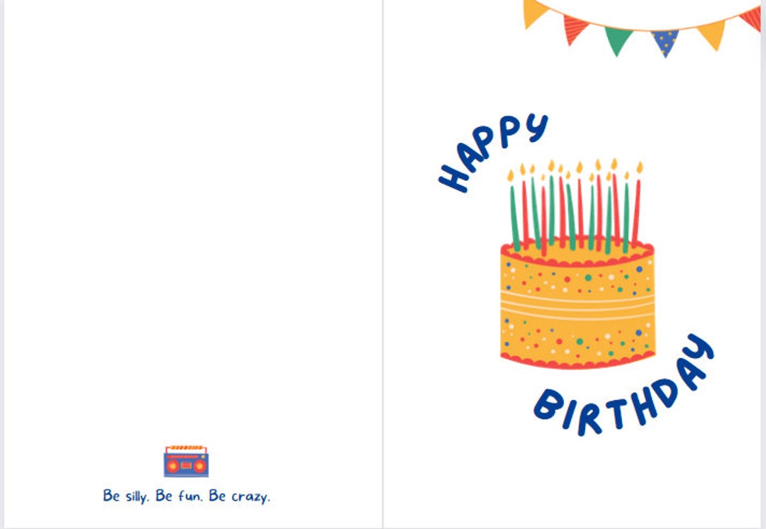 Happy Birthday Card inspirational Quotes home Decor printable Art Happy Birthday Card inspirational Quotes home Decor printable Art