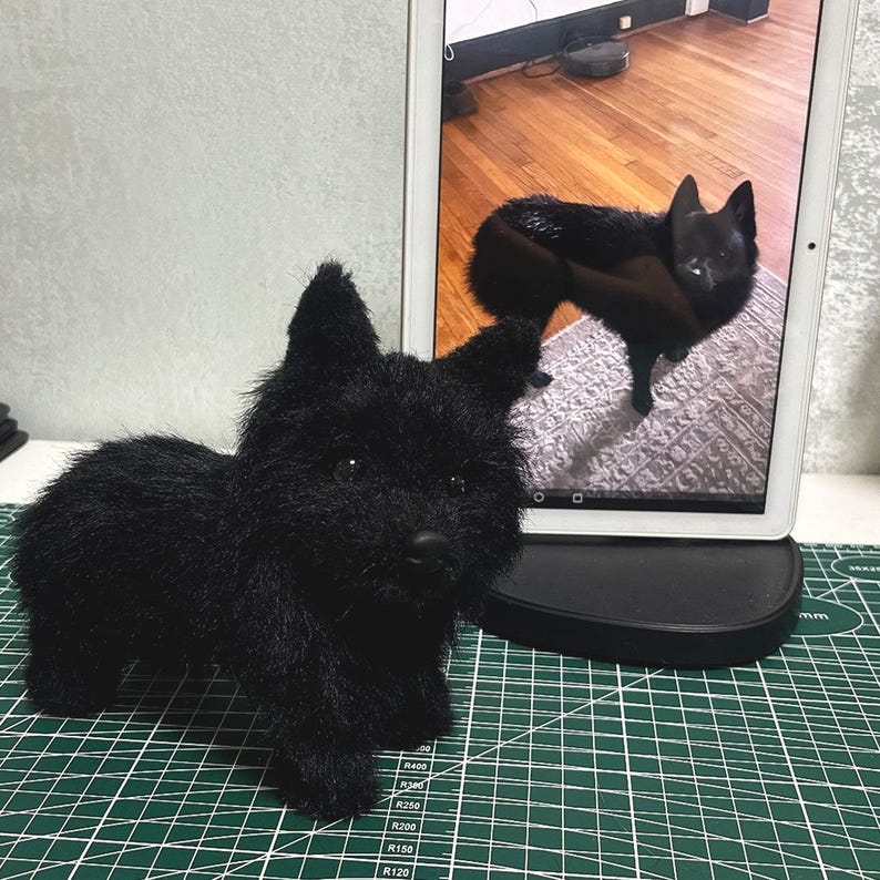 dog replica
