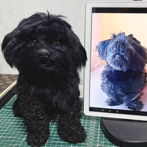 dog sculpture