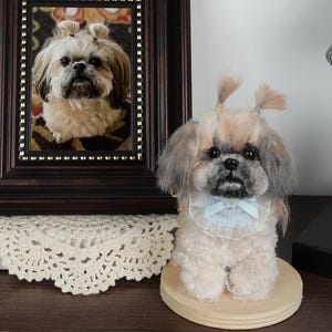 Anpassad hundplysch från foto Personlig hundreplika Kattplysch Minnesgåva för husdjur