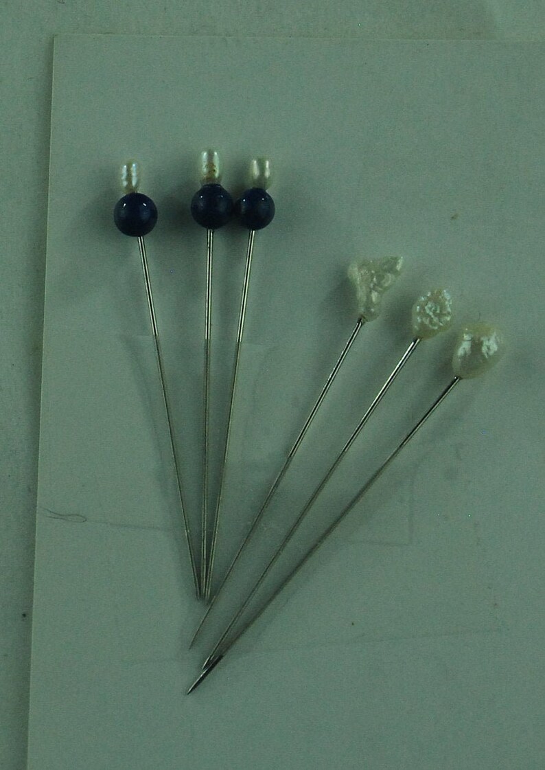 Veil Pins Bobbin Lace Pricker SCA Medieval Freshwater Pearls Etsy