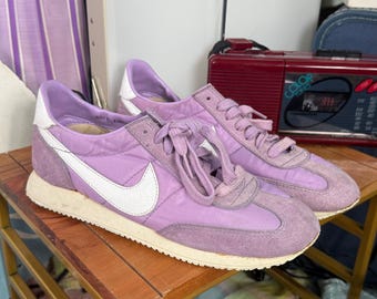 Zapatillas Nike moradas vintage de los años 80 - talla 8.5 - Excelente estado vintage