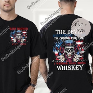 Custom Year Baby Boomer Generation png, The Devil Whispered To Me Digital, Baby Boomer png, Custom Year Of Birth png