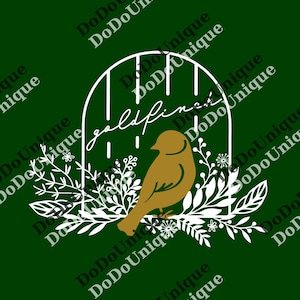 Plated Prisoner png For Fan, Plated Prisoner png, Auren Goldfinch png, Gold Cage png, Gift For Book Lover, Gift For Her