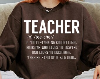 Teacher Definition Rockstar Educational PNG, Digital Download, Instant Download