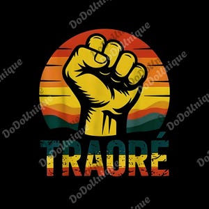 Burkina Faso Traore png, African Revolution Fist Digital, Thomas Sankara Tribute png, Ibrahim Traore Africa Pride, Freedom Power