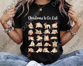 Christmas To Do List png, Merry S*xmas png, Dirty Christmas Digital, Naughty Santa png, Funny Ugly Christmas png, Dirty Humor Xmas png
