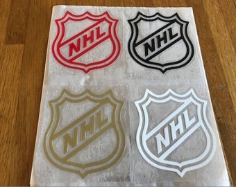 NHL PATCH FLOCAGE  - 7 cm par 8 cm