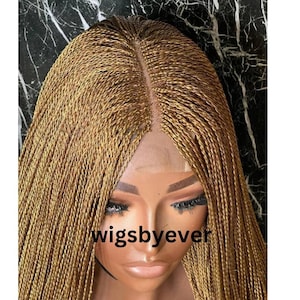 senegalese  twist braid wig, goddess braids, braided wig, wig for black women, free shipping. wig for everyday ocassion and special ocassion