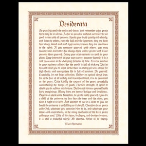 Desiderata Printable Desiderata Poem Desiderata Print Desiderata Desiderata Poster Desiderata Card image 3