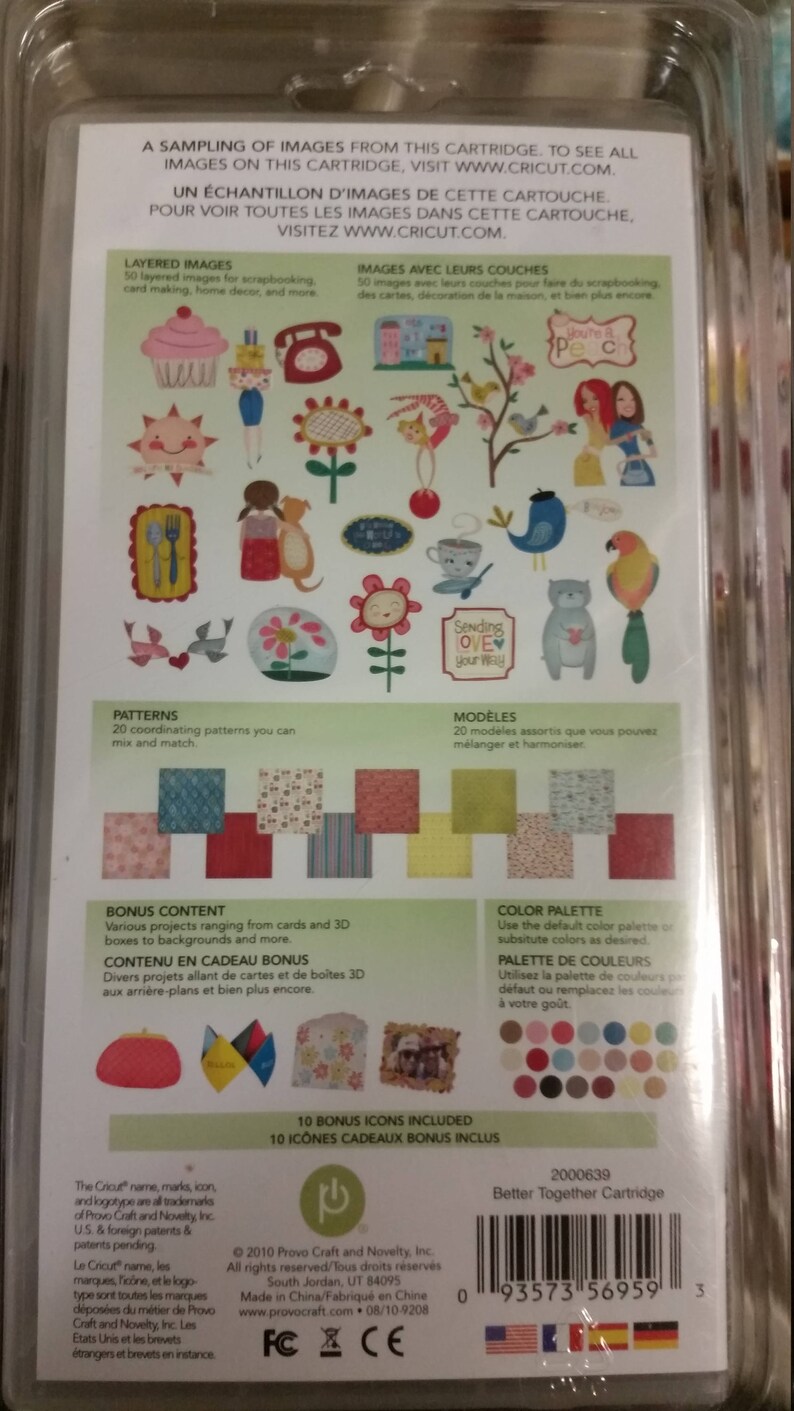 Better Together Cricut Imagine Cartridge New Sealed Etsy