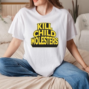 Protect Children-shirt, Stop Child Predators-T-shirt, Anti-Grooming Awareness T-shirt, Safeguard-T-shirt voor kinderen