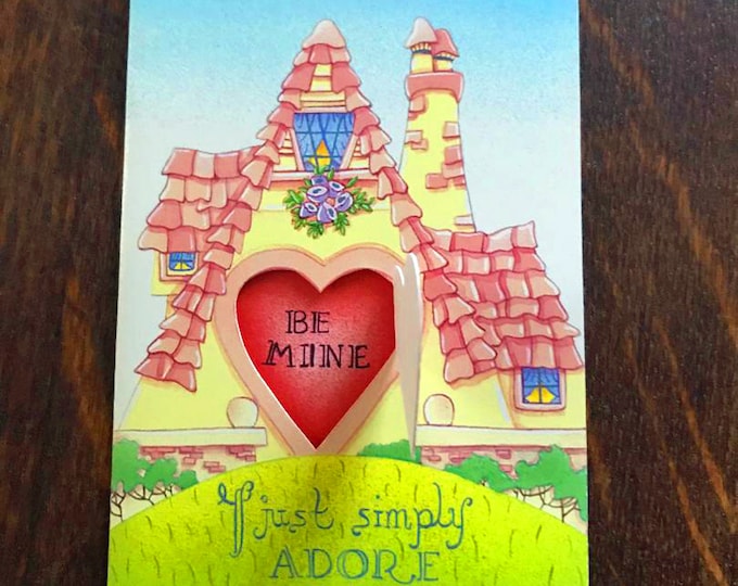 Valentine | Hand Made pop open Valentine | Colorful Fun Card