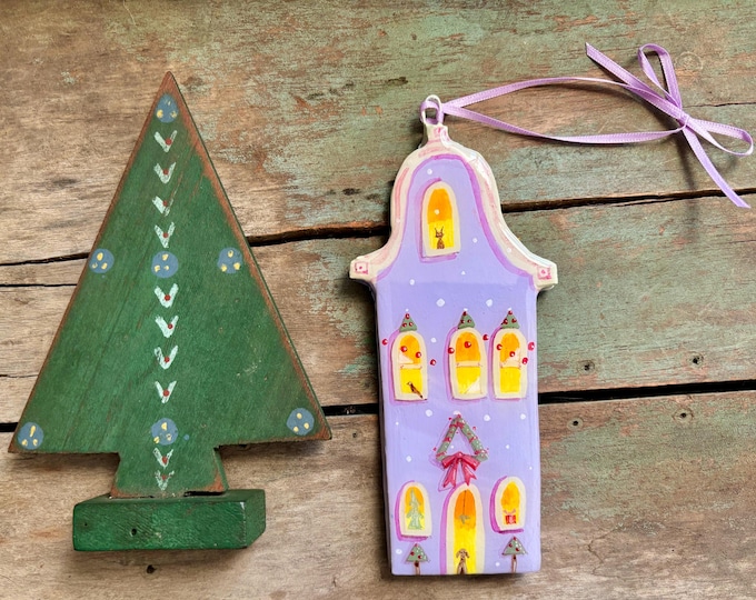 Flemish House Ornament-Festive Keepsake