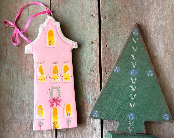 Flemish House Ornament-Festive Keepsake