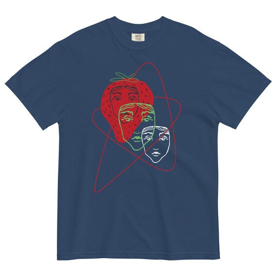 Strawberry Star II Muse Tee (unisex Garment-dyed Heavyweight