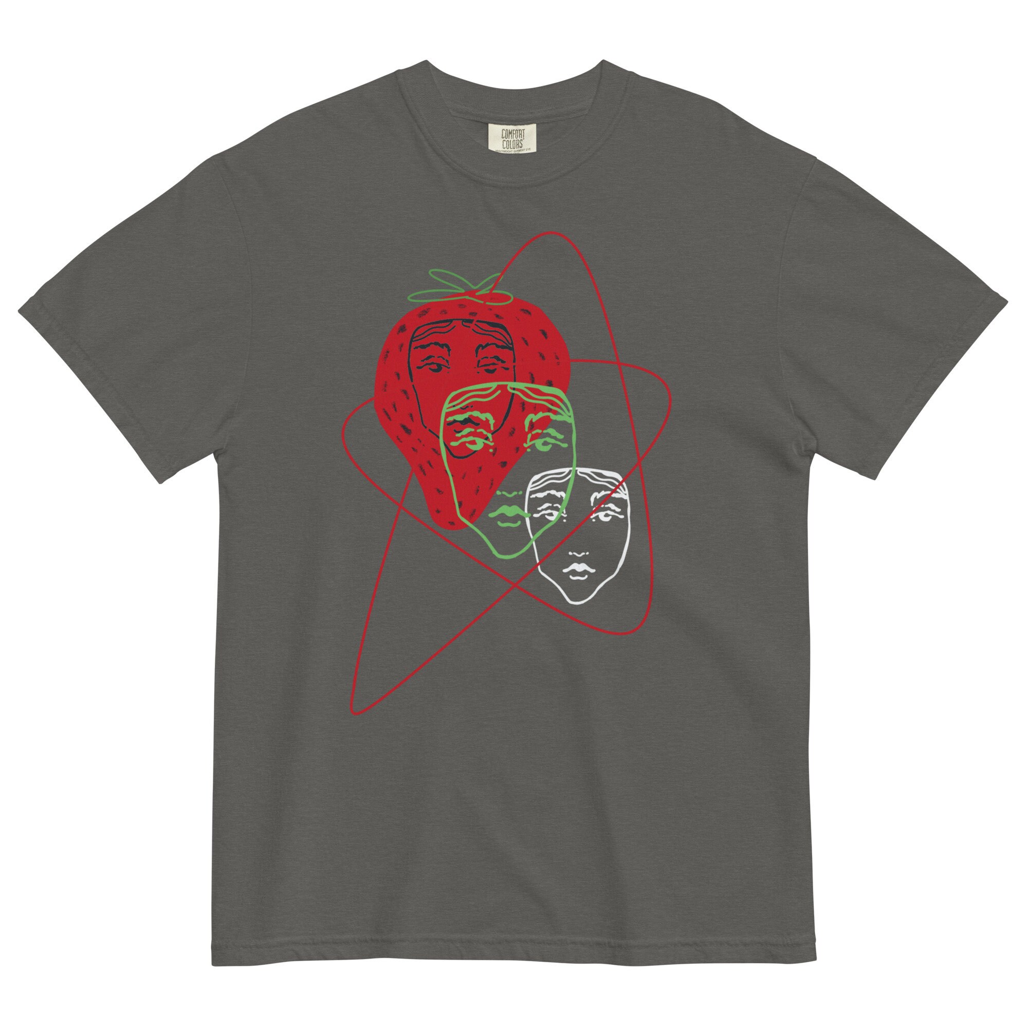 ◆25SS THE MUSEUM VISITOR STRAWBERRY NETWORK T-SHIRT◆ Strawberry Star II Muse Tee (unisex Garment-dyed Heavyweight