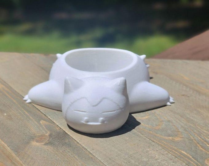 Snorlax Pokémon Planter DIY