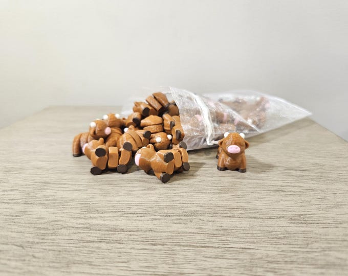 Mini Articulated Highland Cows