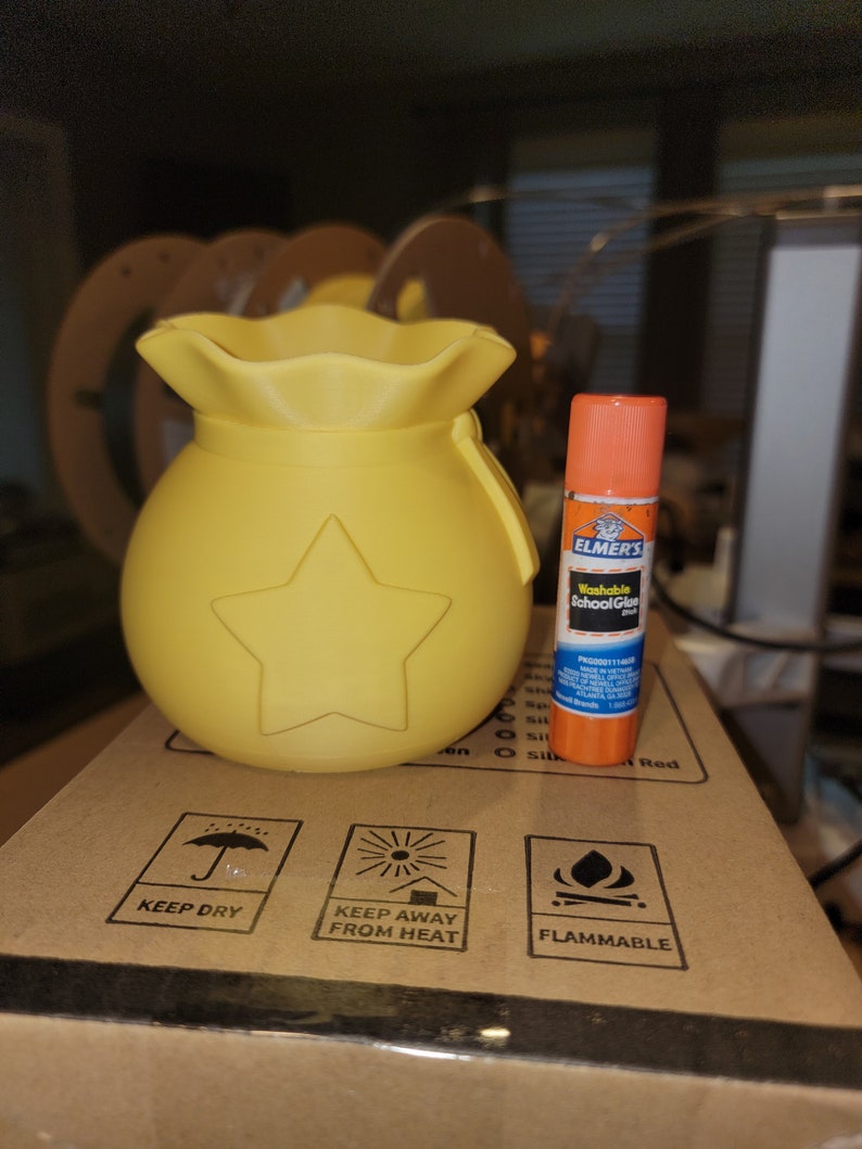 Animal Crossing Bell Bag Pen Holder/plant Potter Perfect for Any Home