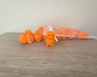 Mini calabazas articuladas: juguete antiestrés impreso en 3D