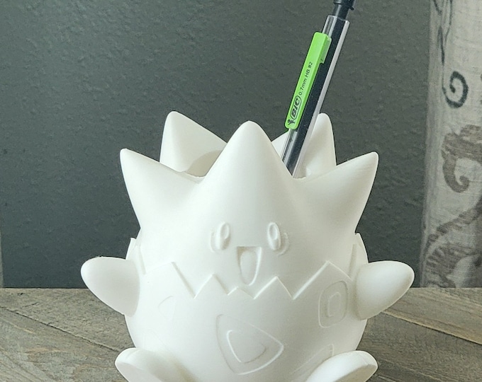 Togepi Pokemon Planter, DIY Paint Project Pen Holder