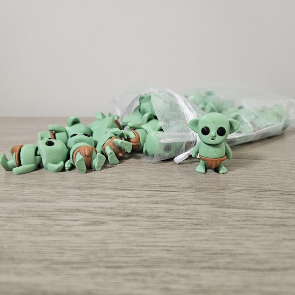Mini Articulated Goblin – 3D Printed Fidget Toy