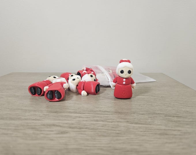 Mini Articulated Mrs. Claus Pack