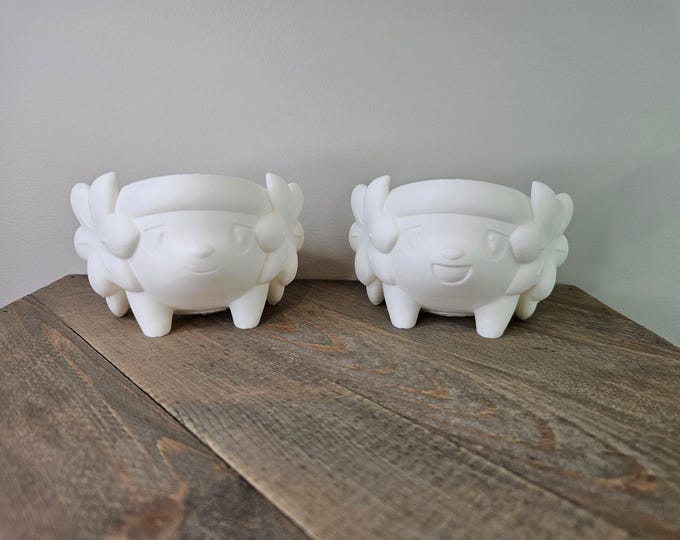 Shaymin Planter Pokémon Decor DIY paint project