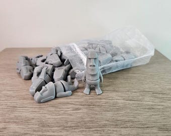 Mini Easter Island Moai Statues