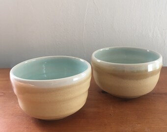 Small yellow bowls