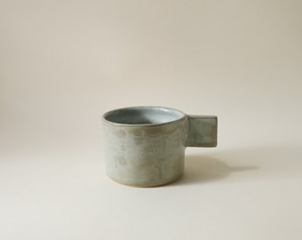 Tasse en céramique faite main | Mug mat | Tasse à café en grès | Tasse en argile | Tasse en poterie faite main | tasse de café | Tasse à thé