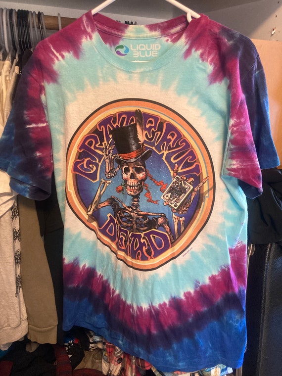 Vintage 2000’s Grateful Dead Tie Dye T Shirt Size… - image 1