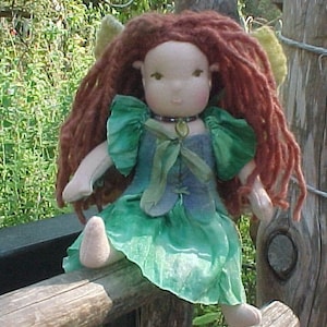 Medieval Fairy Custom Mini Waldorf Doll image 2