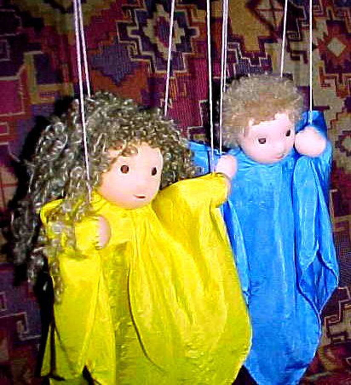 Waldorf Silk Puppet You Choose Custom Colors Etsy